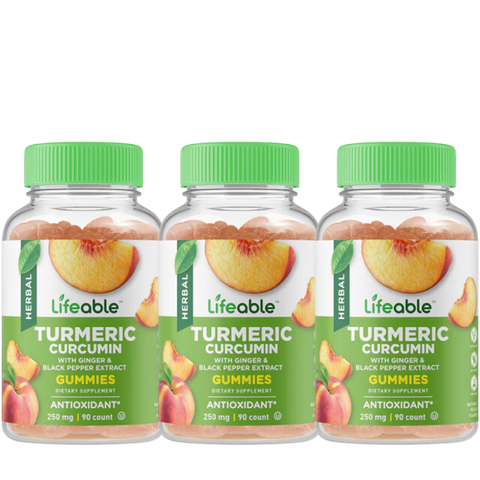 Turmeric Curcumin with Ginger Gummies