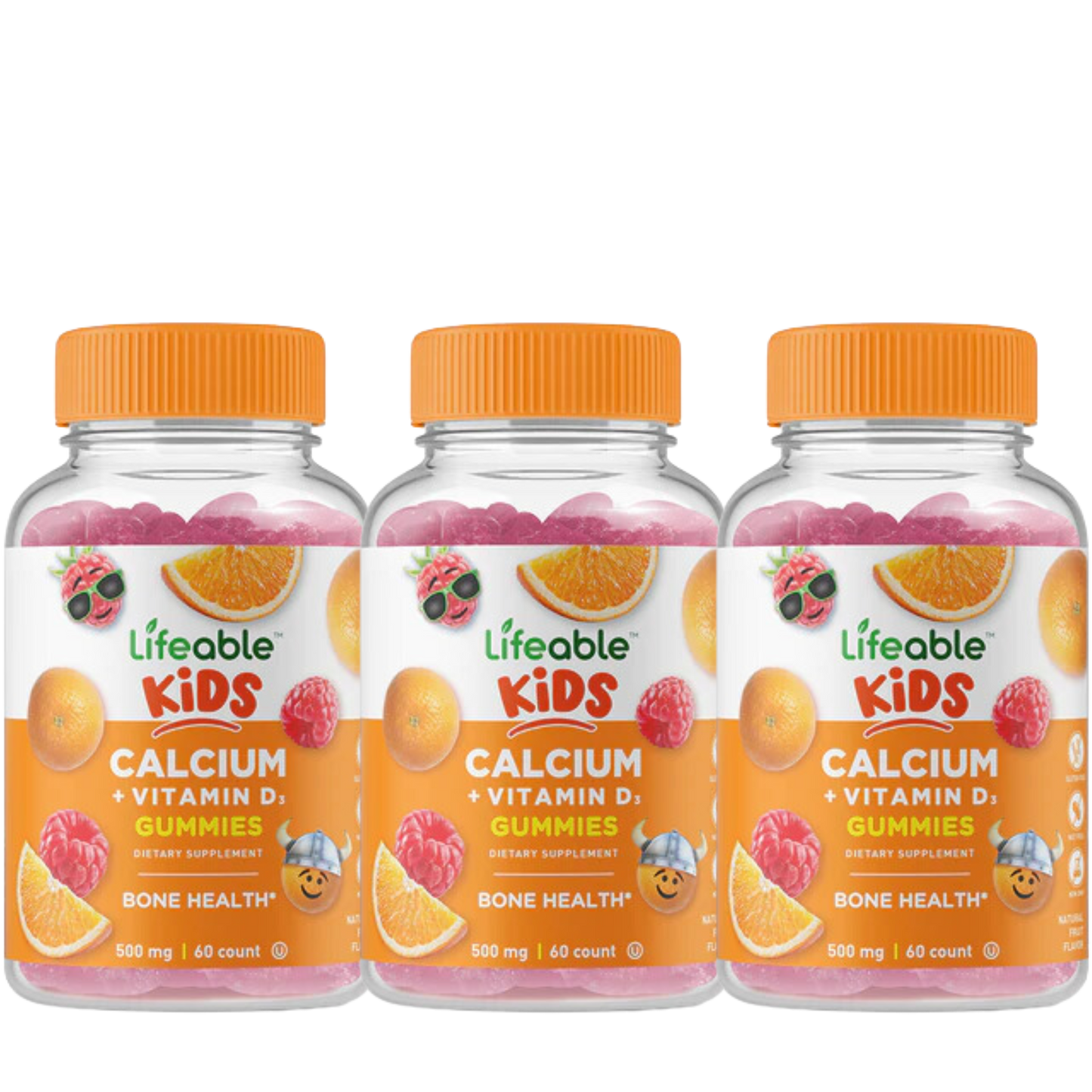Calcium with Vitamin D Gummies for Kids