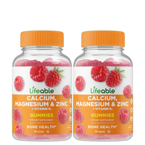Calcium Magnesium Zinc with Vitamin D Gummies