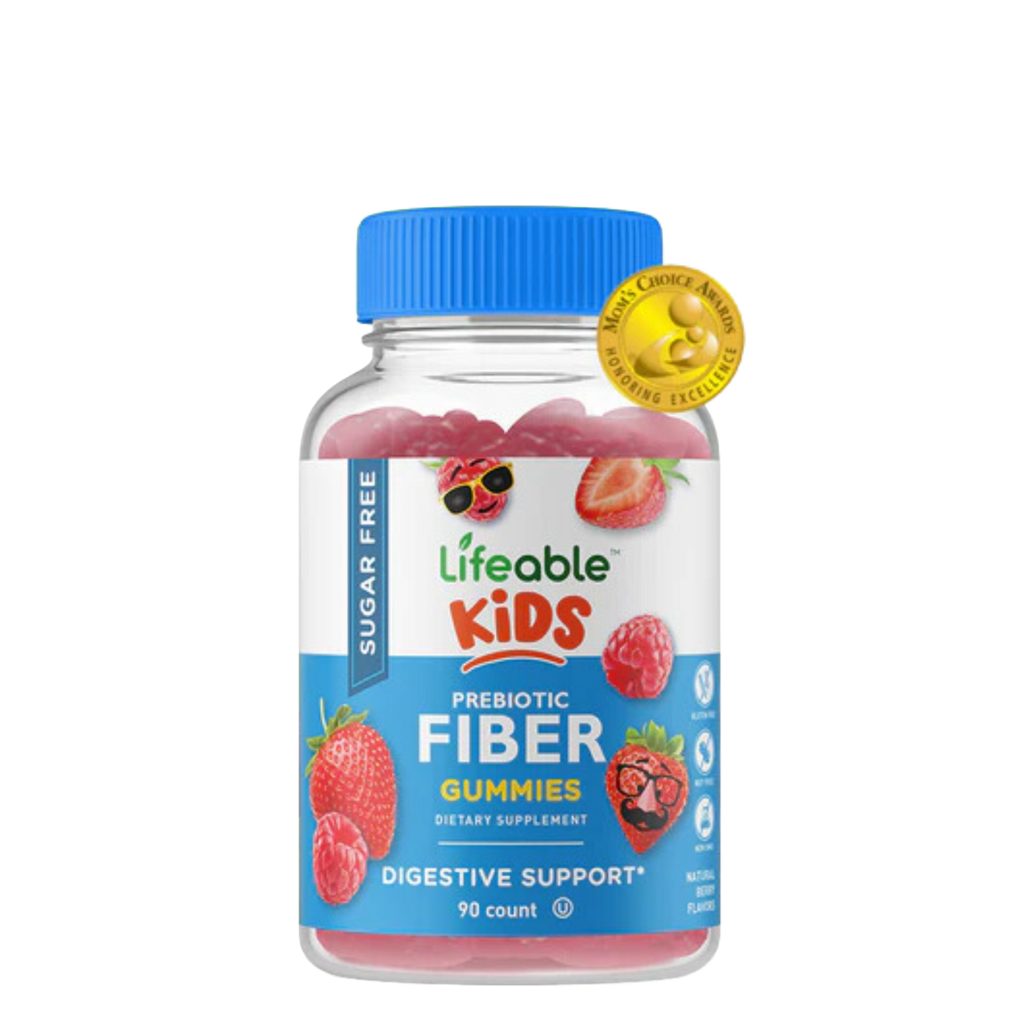 Sugar Free Prebiotic Fiber Gummies for Kids