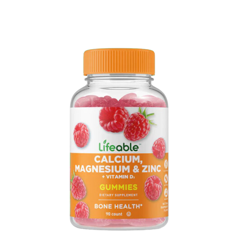 Calcium Magnesium Zinc with Vitamin D Gummies