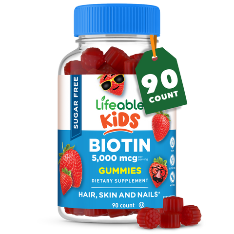 Sugar Free Biotin Gummies for Kids