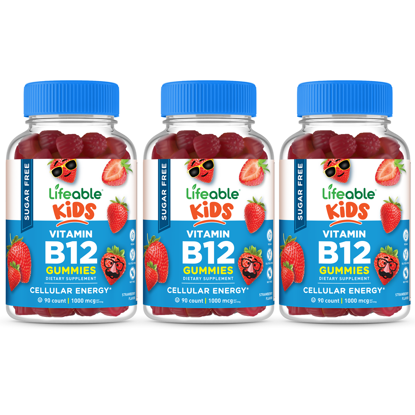 Sugar Free Vitamin B12 Gummies for Kids