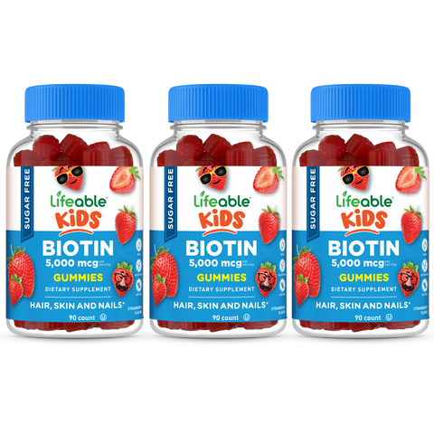 Sugar Free Biotin Gummies for Kids