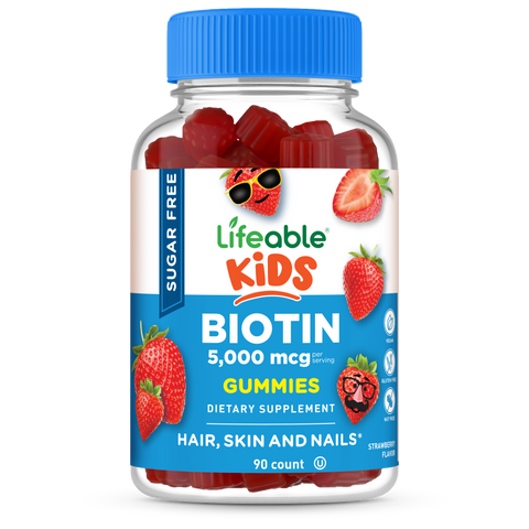 Sugar Free Biotin Gummies for Kids