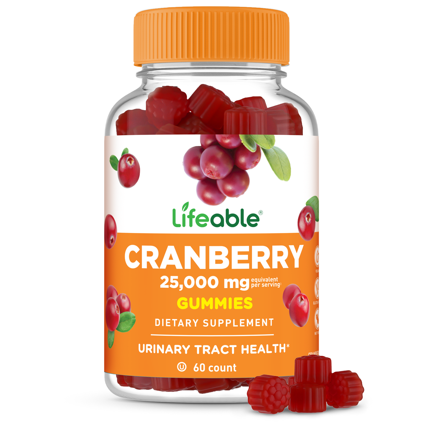 Lifeable Cranberry Gummies