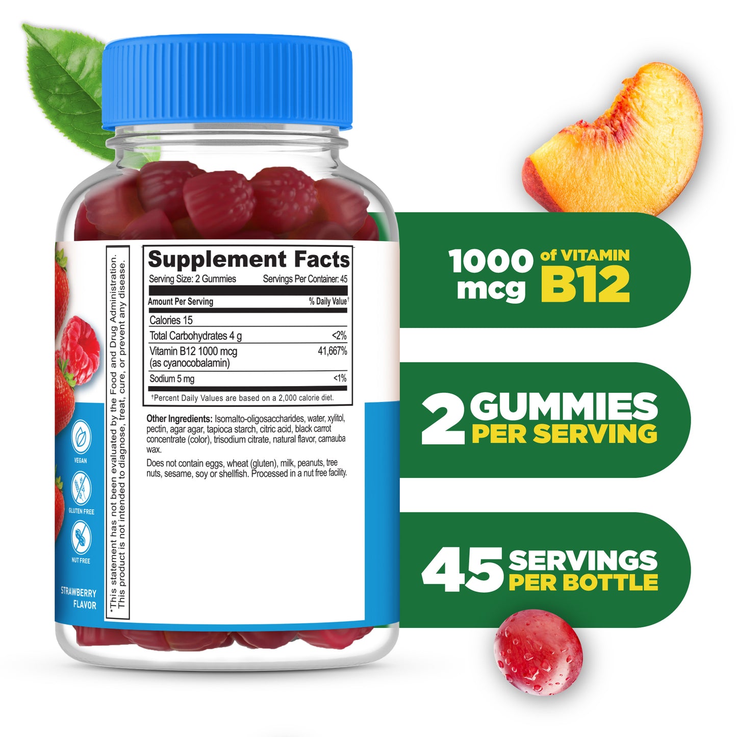 Sugar Free Vitamin B12 Gummies