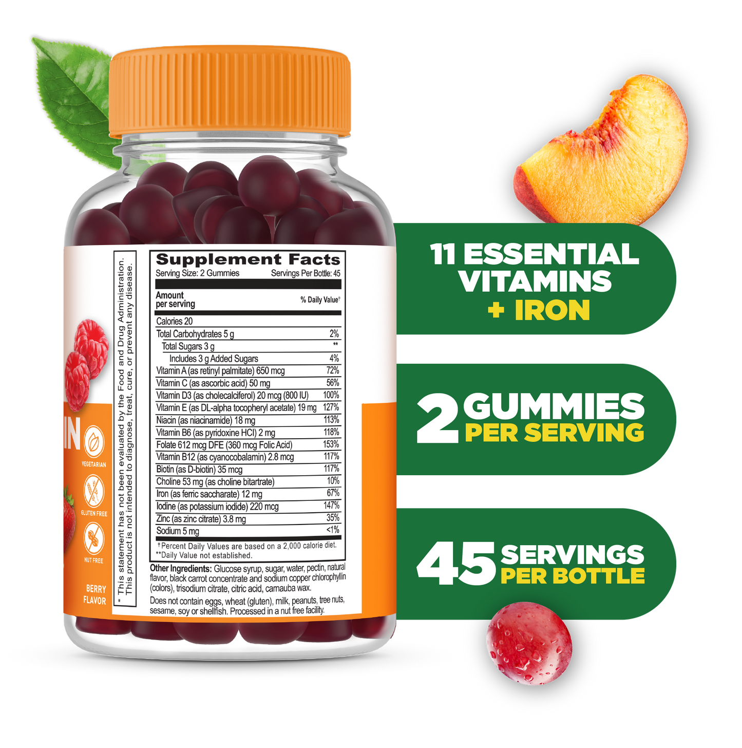 Multivitamin with Iron for Adult