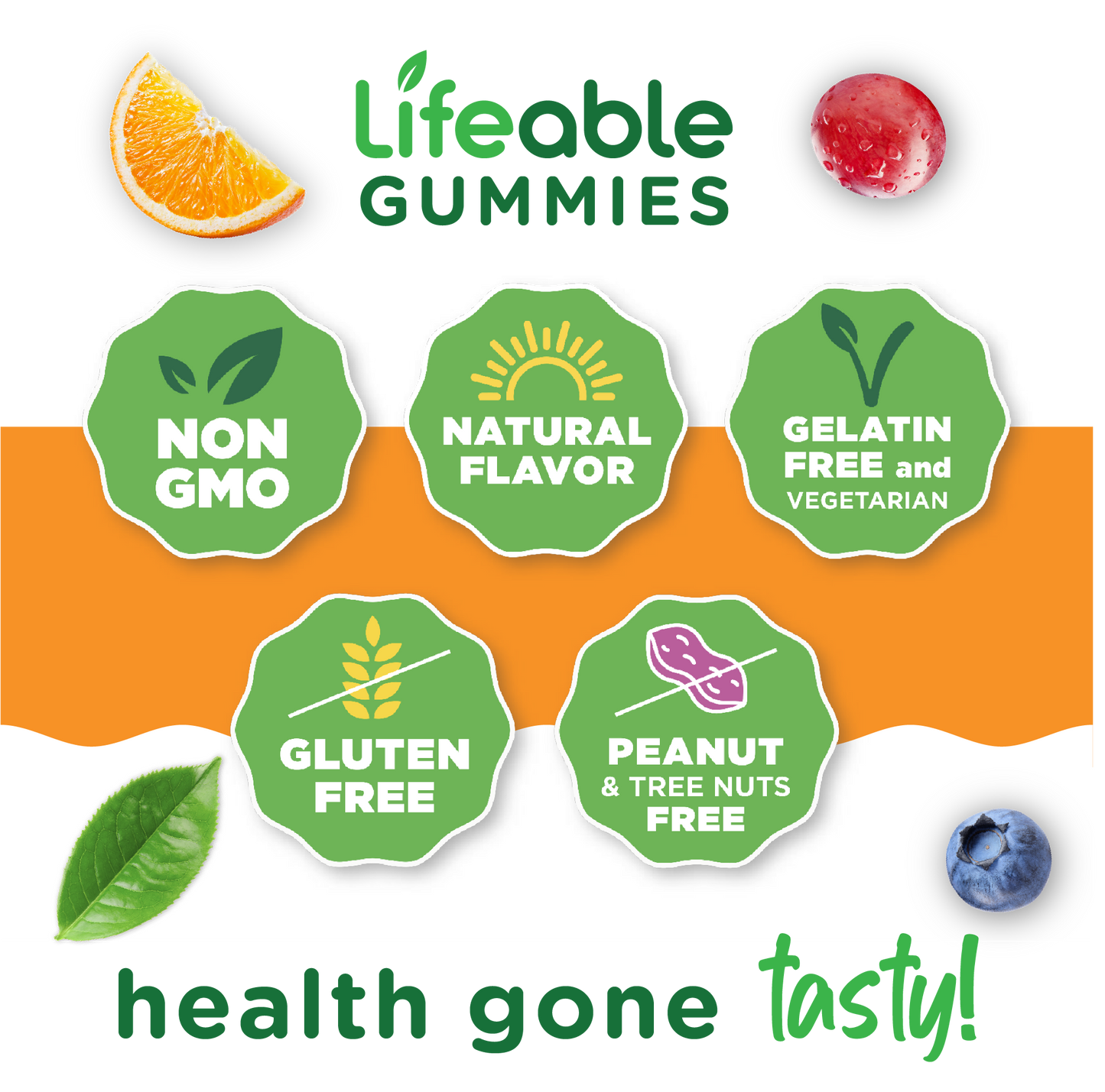 Ashwagandha Gummies with Lemon Balm & Ginseng