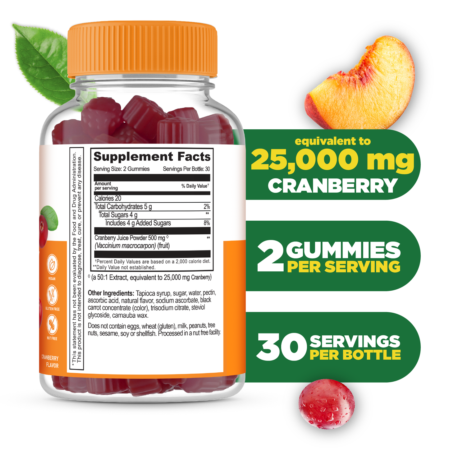 Lifeable Cranberry Gummies