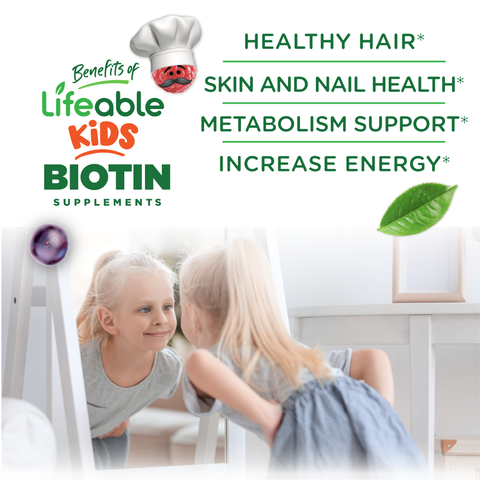 Sugar Free Biotin Gummies for Kids