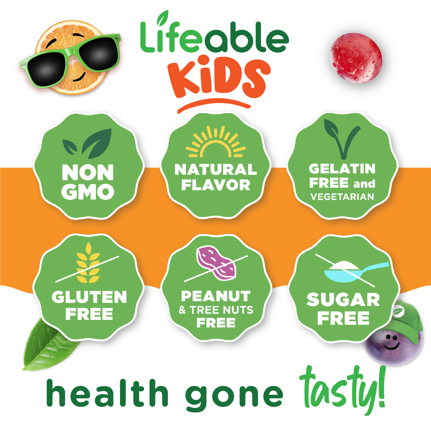 Sugar Free Vitamin B12 Gummies for Kids