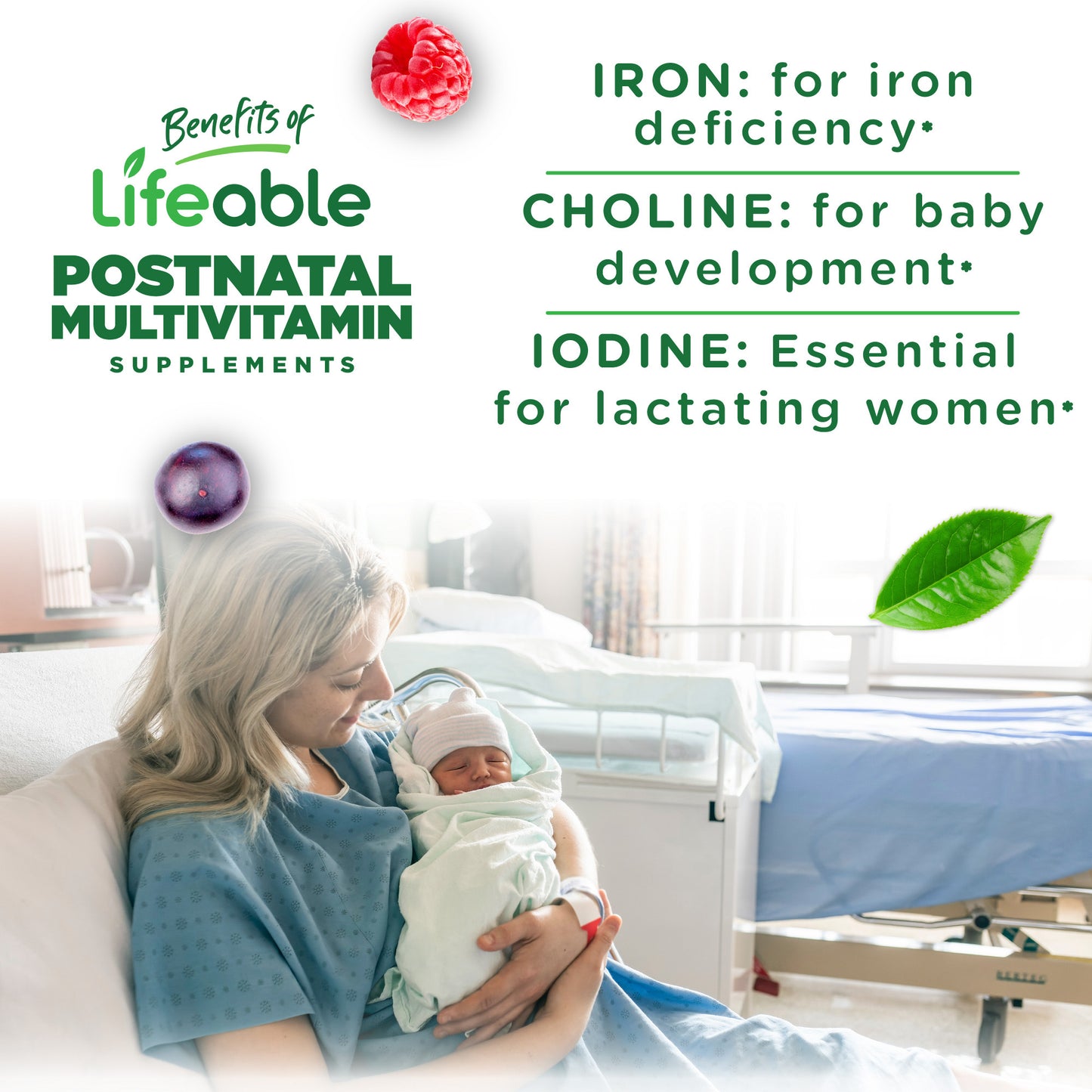 Postnatal Vitamins For Women Breastfeeding Gummies