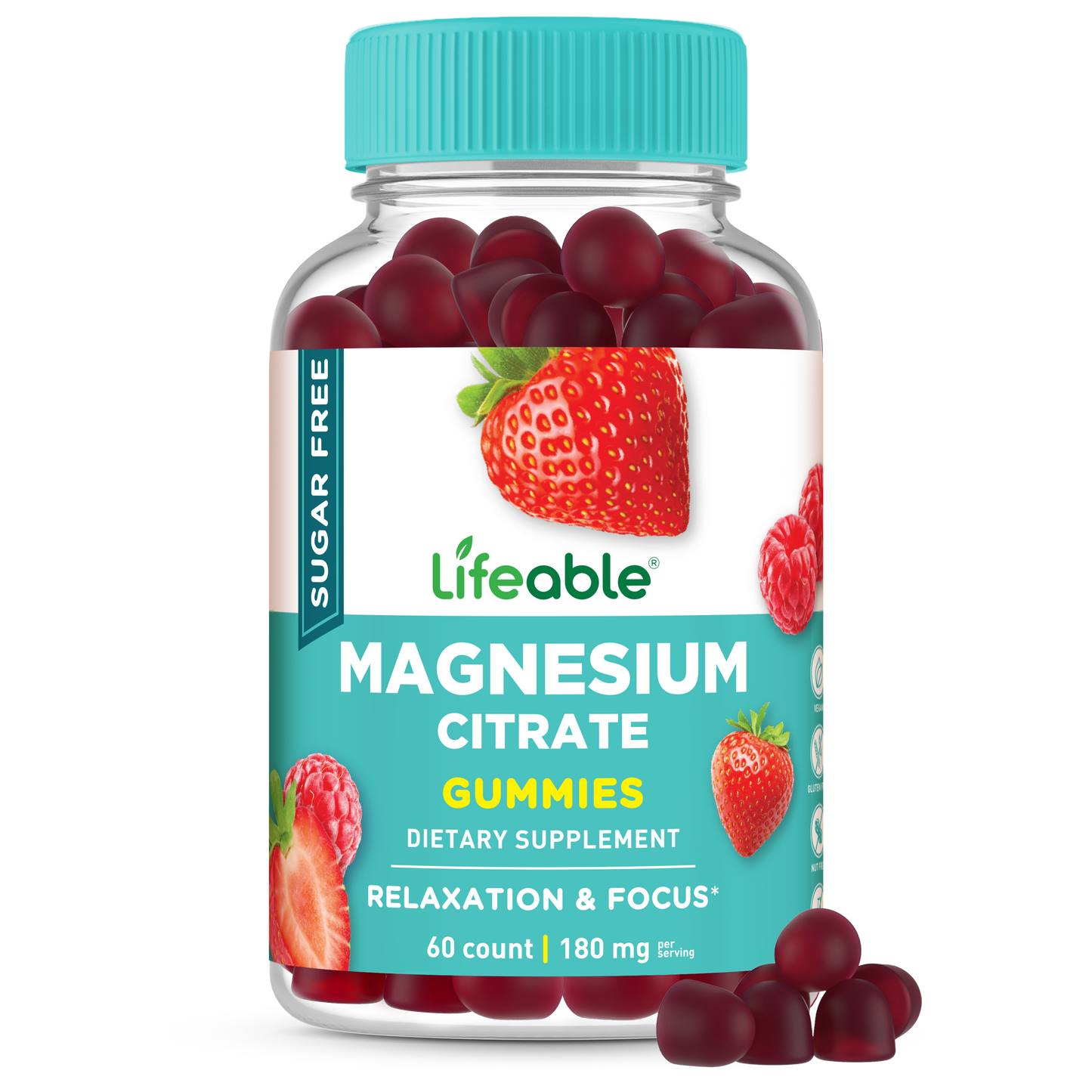Sugar Free Magnesium Citrate Gummies