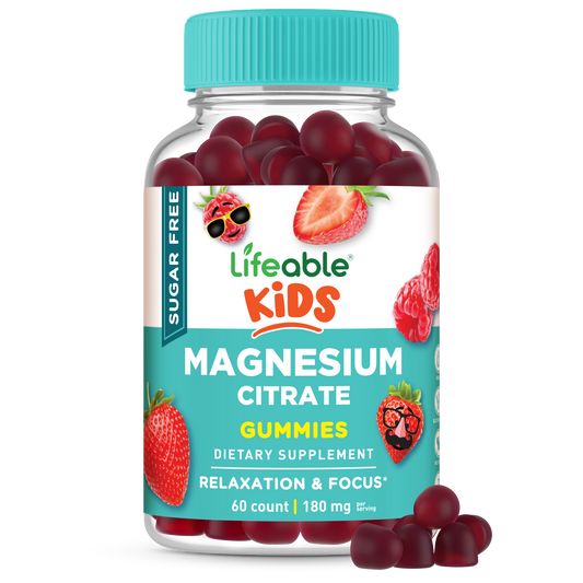 Sugar Free Magnesium Citrate Gummies for Kids
