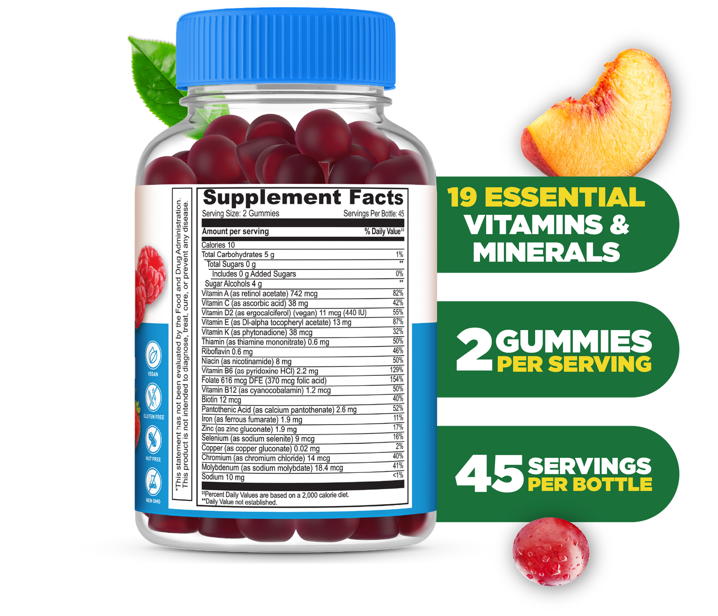 Sugar Free Multivitamin Gummies