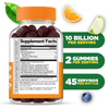 Pre Post Probiotic Gummies for Women, 10 Billion 13 Strains, 90ct