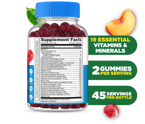 Sugar Free Multivitamin Gummies