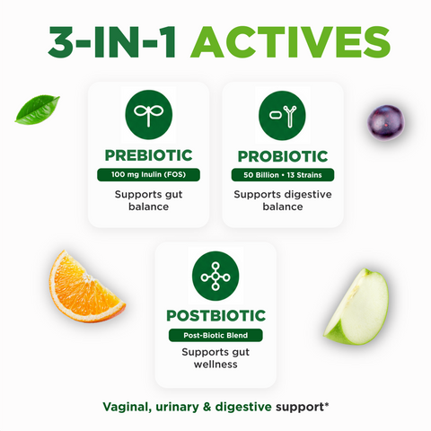 Pre Post Probiotic Gummies for Men, 10 Billion 13 Strains, 90ct