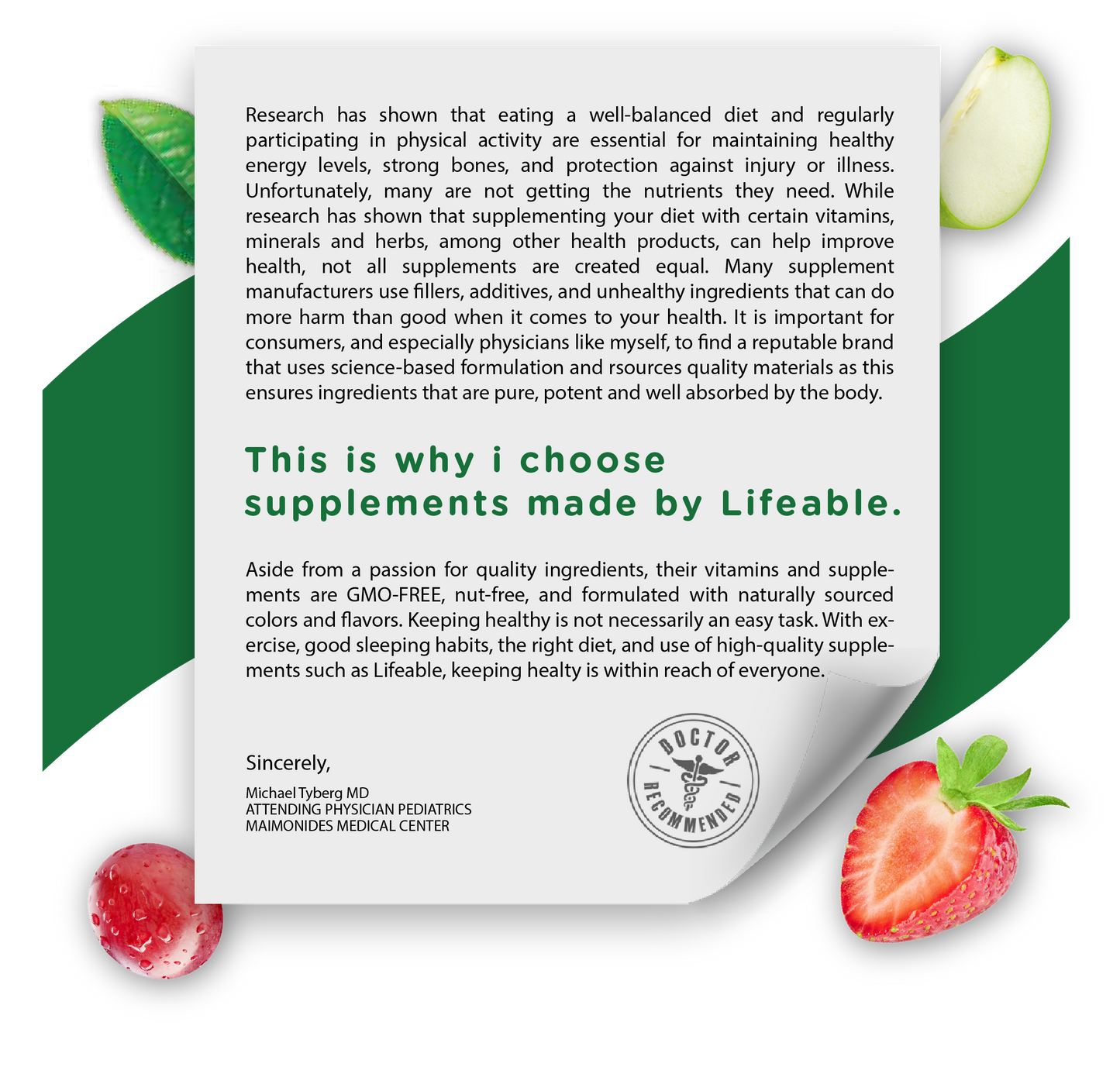 Lifeable Irish Sea Moss Gummies with Bladderwrack, Burdock Root and Ashwagandha, Thyroid Support for Men and Women, Berry Flavor, Vegan, Gluten Free, 60 Count