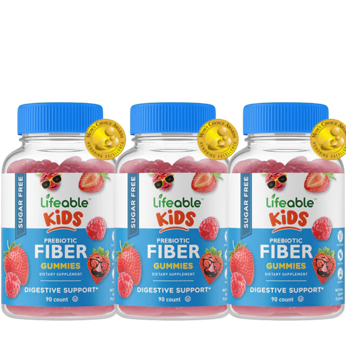Sugar Free Prebiotic Fiber Gummies for Kids