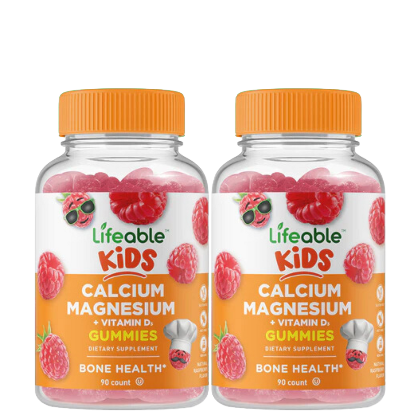 Calcium Magnesium and Vitamin D Gummies for Kids