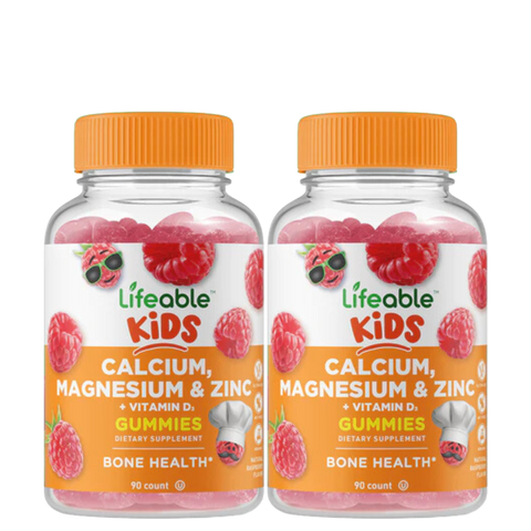 Calcium Magnesium Zinc with Vitamin D Gummies for Kids