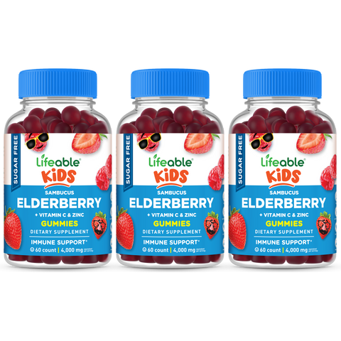 Sugar Free Elderberry Gummies for Kids