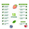 Pre Post Probiotic Gummies for Women and Men, 50 Billion 13 Strains, 60ct