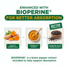 Turmeric Curcumin Supplement 1500mg with Black Pepper, 60 Count