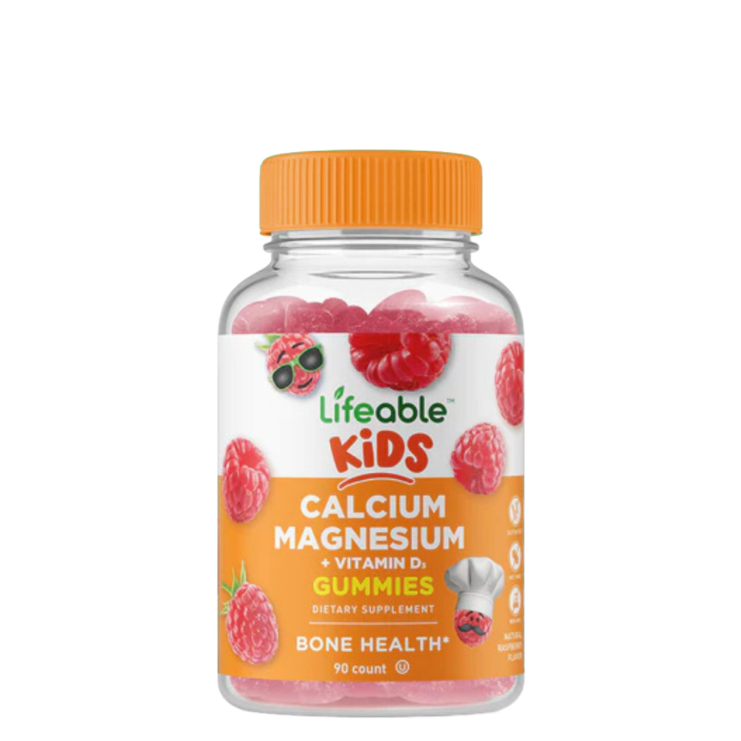 Calcium Magnesium and Vitamin D Gummies for Kids