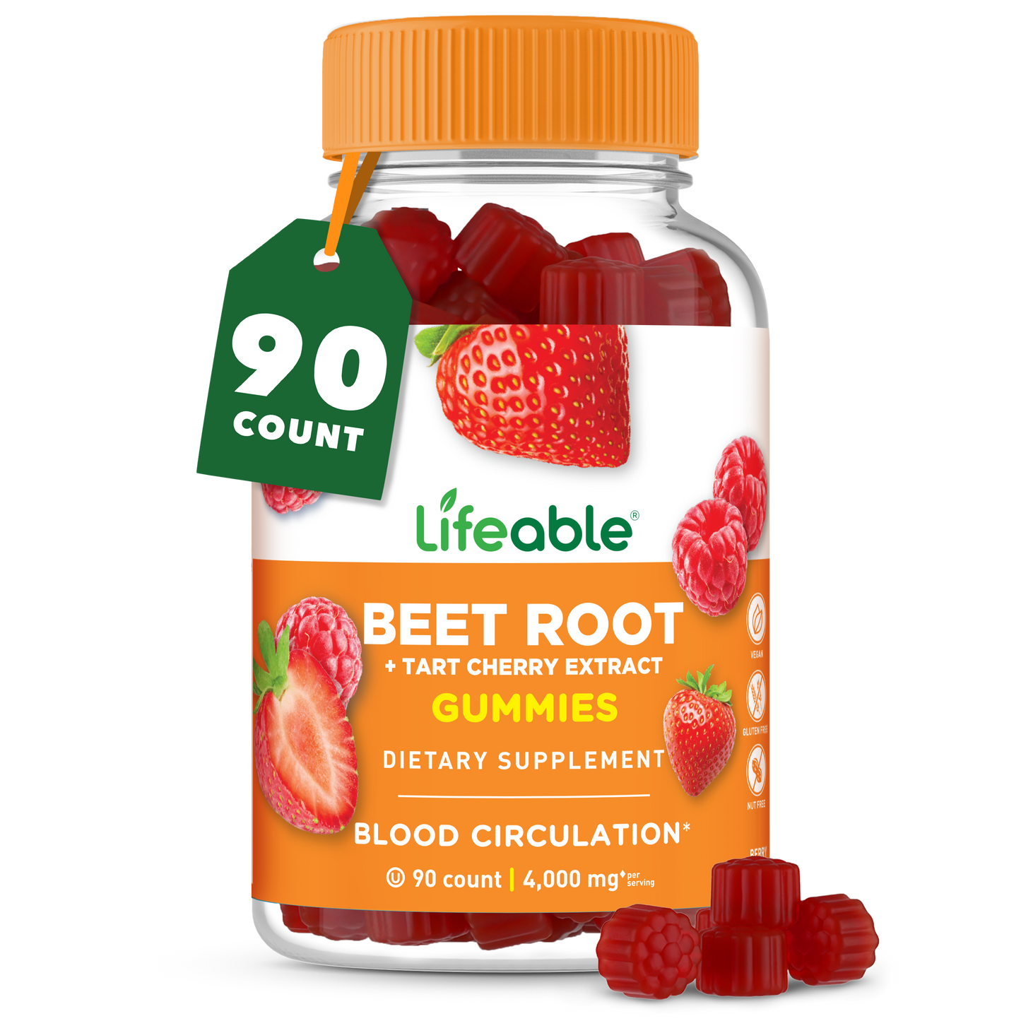 Beetroot with Tart Cherry Extract Gummies