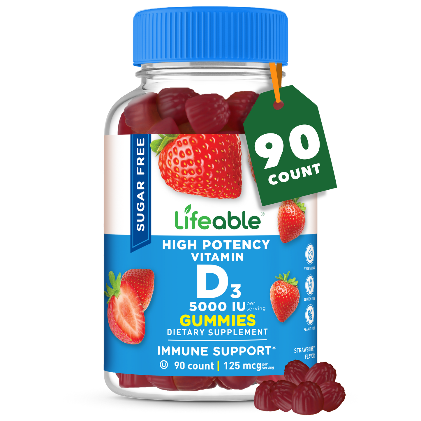 Sugar Free Vitamin D Gummies