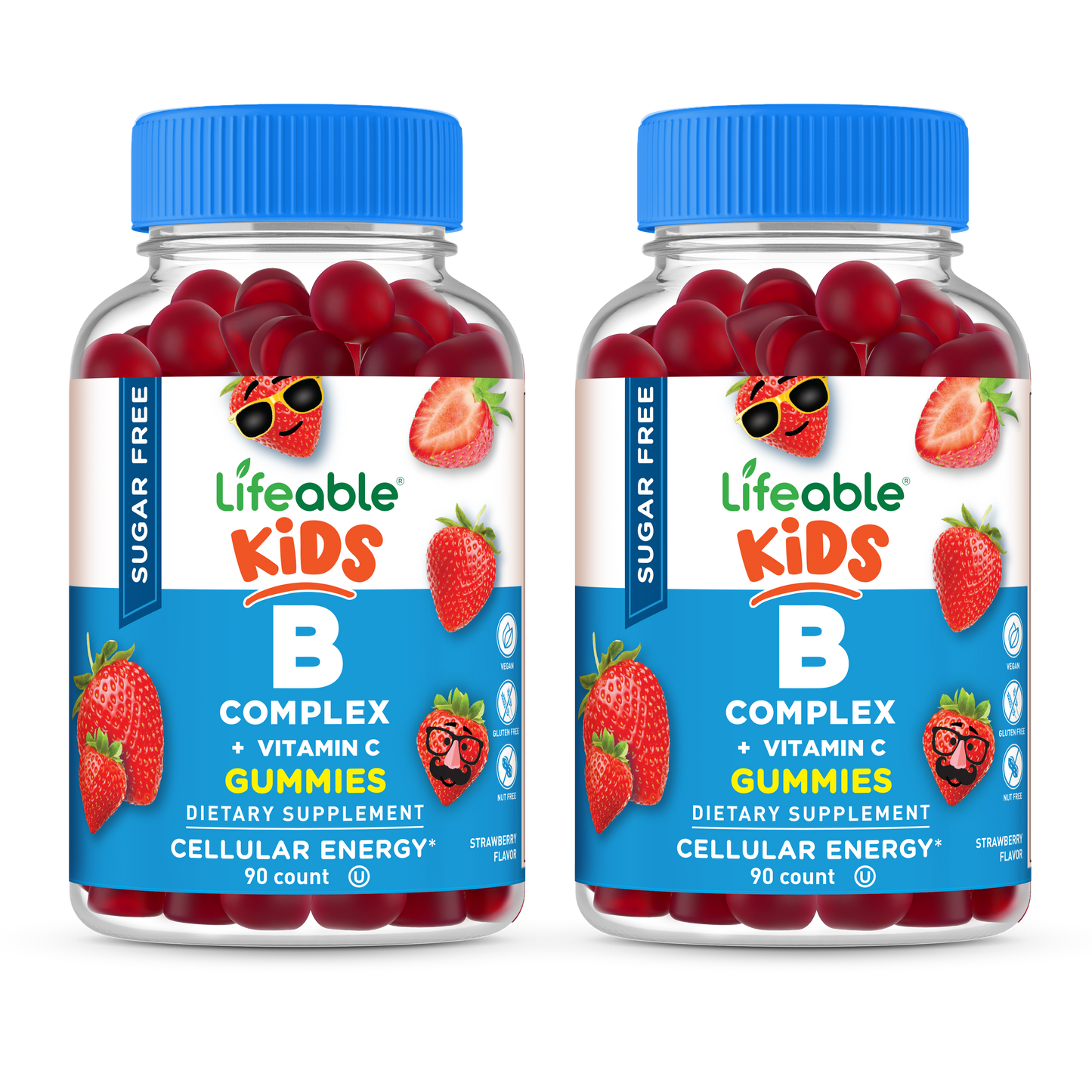 Sugar Free B Complex Gummies for Kids