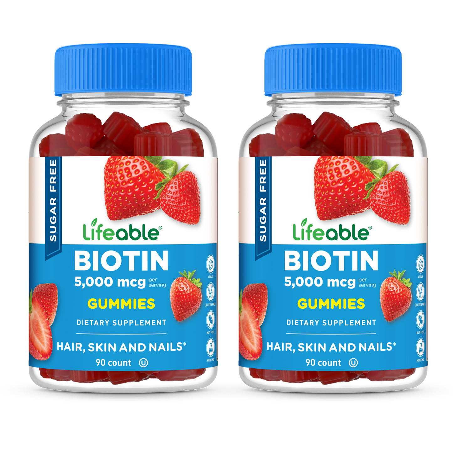 Sugar Free Biotin Gummies