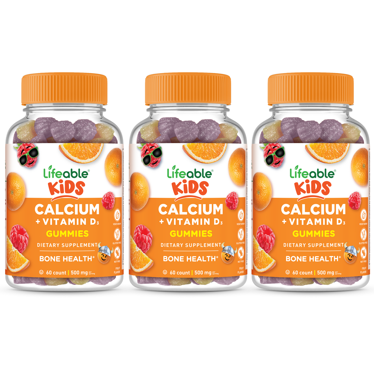 Calcium with Vitamin D Gummies for Kids