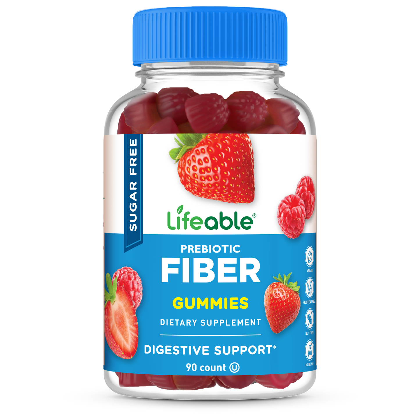 Sugar Free Prebiotic Fiber Gummies
