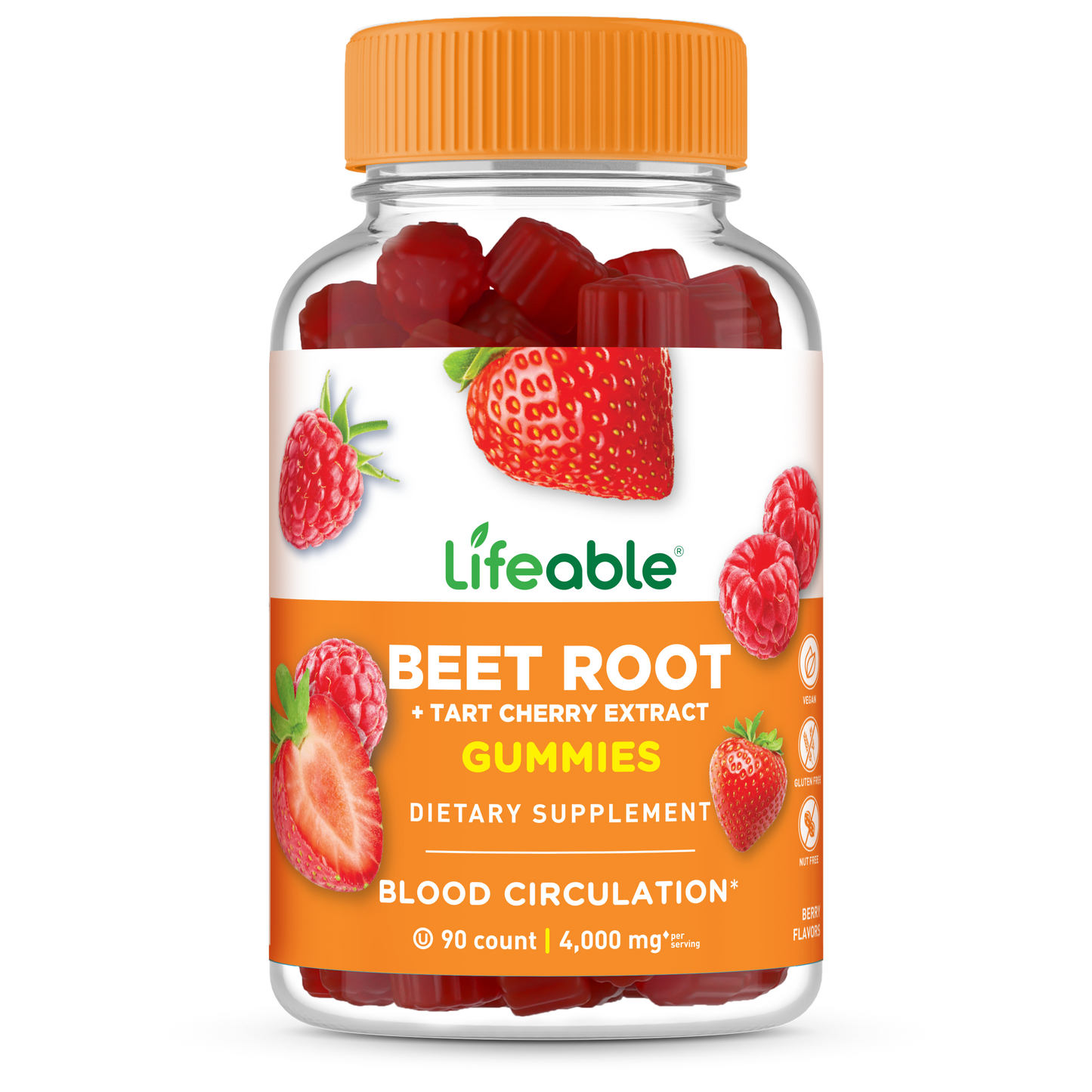 Beetroot with Tart Cherry Extract Gummies