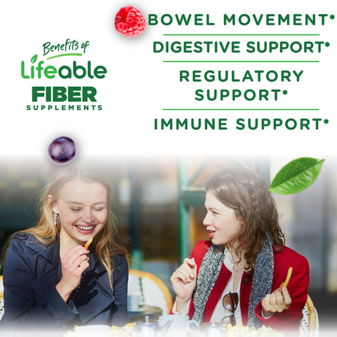 Sugar Free Prebiotic Fiber Gummies