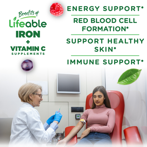 Iron and Vitamin C Gummies