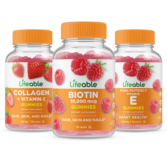 Beauty Gummy Vitamin Bundle for Adults
