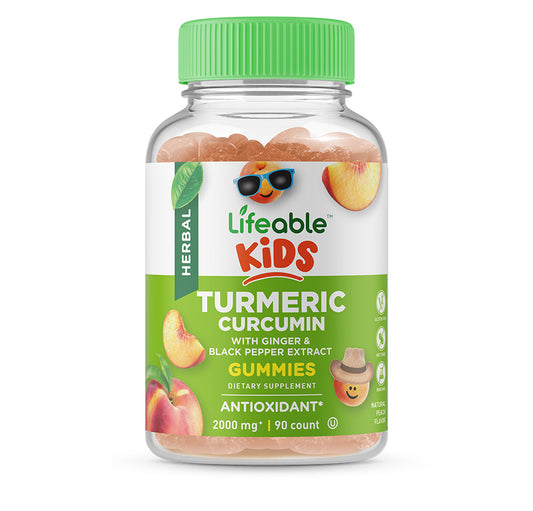 Turmeric Curcumin with Ginger Gummies for Kids